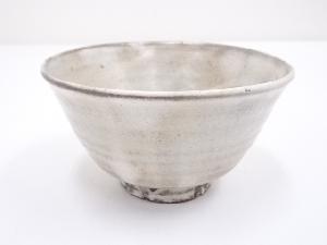 京焼　原清和造　粉引茶碗